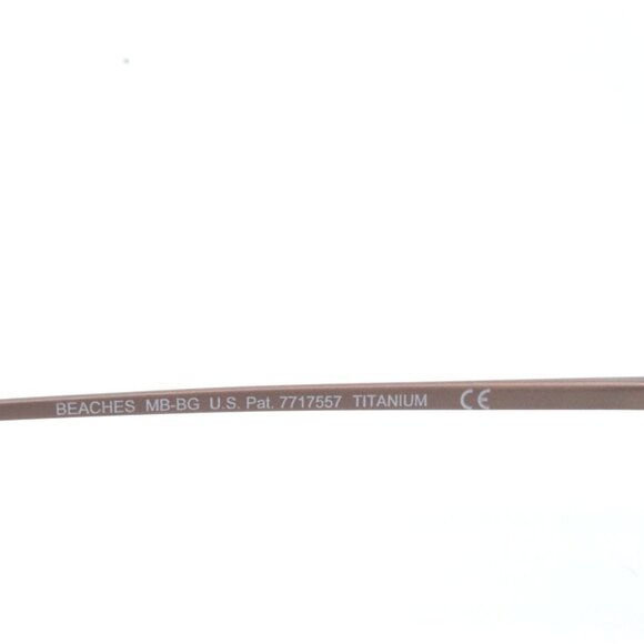 Maui Jim Beaches MJ 541-19A Brown Red Satin Frame - Picture 4 of 6